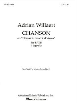 Adrian Willaert: Dessus le Marché d'Arras