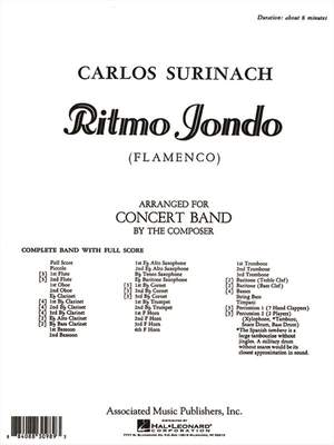 Carlos Surinach: Ritmo Jondo Band Full Score