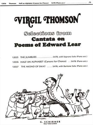 Virgil Thomson: Half An Alphabet
