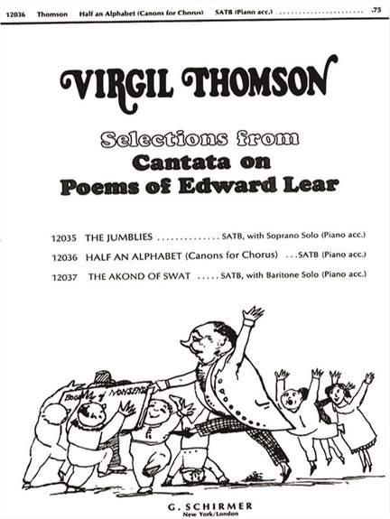 Virgil Thomson: Half An Alphabet