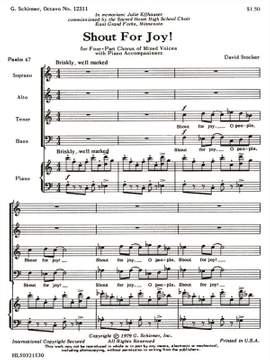D Stocker: Shout for Joy!