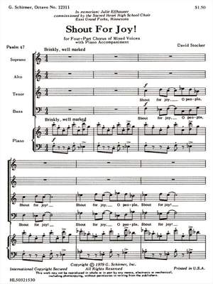 D Stocker: Shout for Joy!