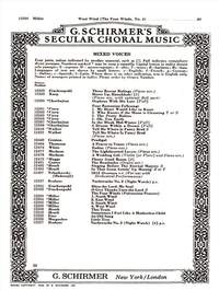 D Miller: West Wind 4 Winds No4 - A Cappella