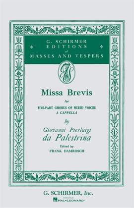 Giovanni Pierluigi da Palestrina: Missa Brevis in F