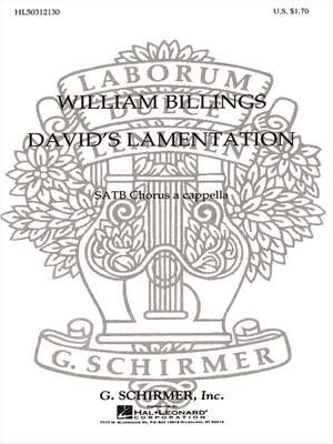 William Billings: David's Lamentation