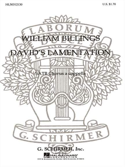 William Billings: David's Lamentation