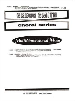 Gregg Smith: Babel