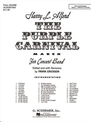 Harold Alford: Purple Carnival Bd Full Sc March
