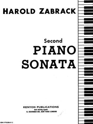 Harold Zabrack: Piano Sonata No. 2