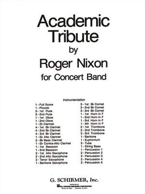 Roger Nixon: Academic Tribute Band Score