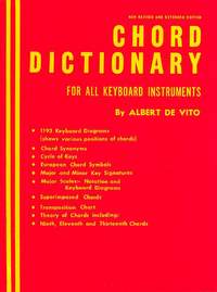 Albert De Vito: Chord Dictionary for Keyboard Instruments