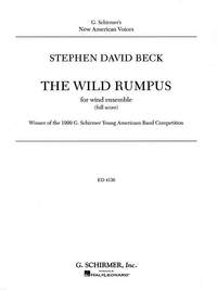 The Wild Rumpus Cb Score Concert Band