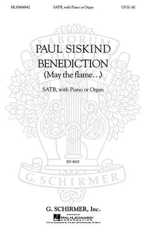 Paul Siskind: Benediction (May the Flame...)