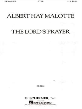 Albert Hay Malotte: The Lord's Prayer