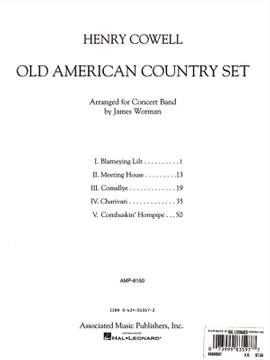Henry Cowell: Old American Country Set