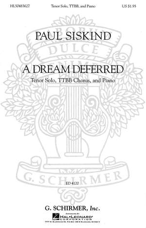 Paul Siskind: A Dream Deferred