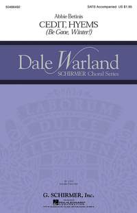 Abbie Betinis: Cedit Hyems (Be Gone, Winter!)