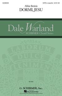 Abbie Betinis: Dormi, Jesu