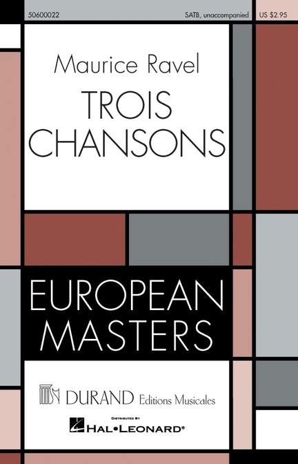 Trois Chasons SATB