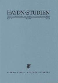 Haydn-Studien Bd. 2 Heft 3