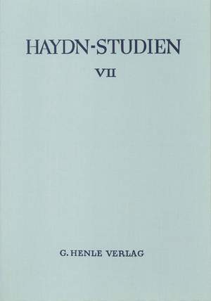 Haydn-Studien Einb.-Decke 6
