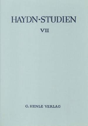 Haydn-Studien Einb.-Decke 7
