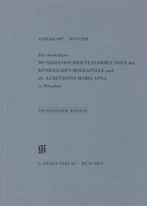 KBM 9 Ehemalige Musikhandschriftensammlungen