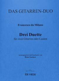 Francesco Da  Milano_Heinz Teuchert: 3 Duette