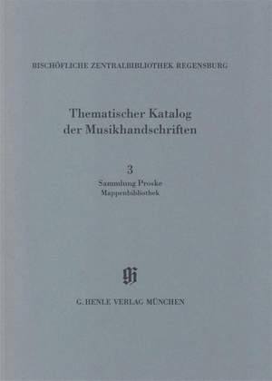 Sammlung Proske, Mappenbibliothek