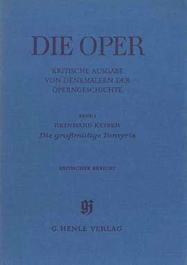 Reinhard Keiser: Die großmütige Tomyris