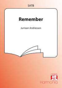 Jurriaan Andriessen: Remember