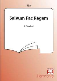 Antonio Sacchini: Salvum Fac Regem