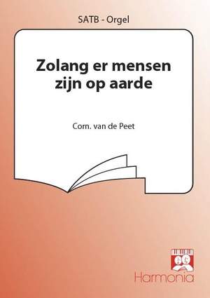 Corn. van de Peet: Zolang er mensen zijn op aarde