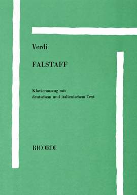 Giuseppe Verdi: Falstaff