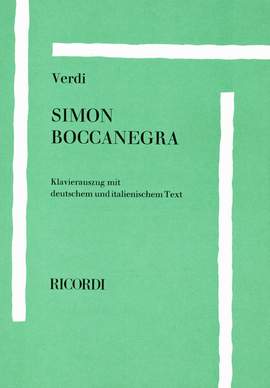Giuseppe Verdi: Simon Boccanegra