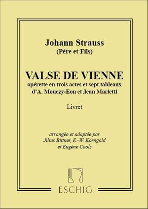 Strauss: Valses De Vienne Livret
