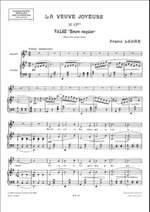 Franz Lehár: Veuve Joyeuse (Vedova Allegra) N 17B Soprano-Piano Product Image