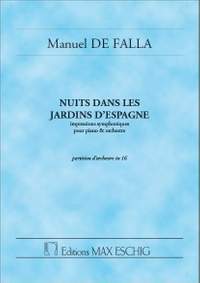 Manuel de Falla: Nuits Jardins.. Poche