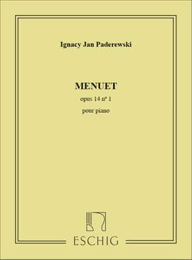 Ignacy Jan Paderewski: Menuet Piano