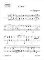 Ignacy Jan Paderewski: Menuet Piano Product Image