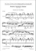 Padre Antonio Soler: Sonate N 12 Fa# M Piano Product Image