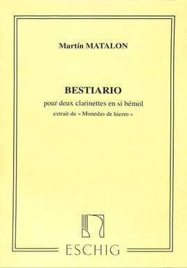 Martin Matalon: Bestario Pour 2 Clarinettes