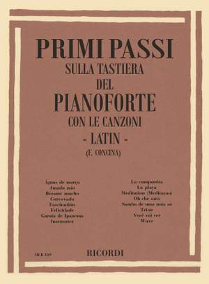 Primi Passi Sulla Tastiera Del Pianoforte: Latin