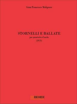 Gian Francesco Malipiero: Stornelli e Ballate