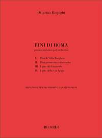 Ottorino Respighi: Pini Di Roma. Poema Sinfonico Per Orchestra