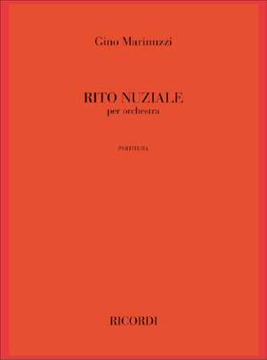 G. Marinuzzi: Rito Nuziale
