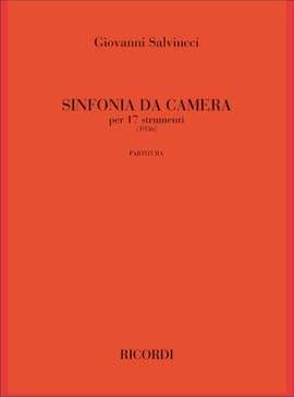 Giovanni Salviucci: Sinfonia Da Camera