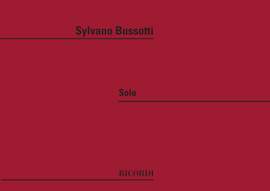 Sylvano Bussotti: Solo