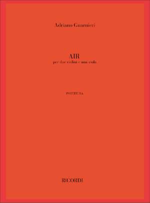 Adriano Guarnieri: Air