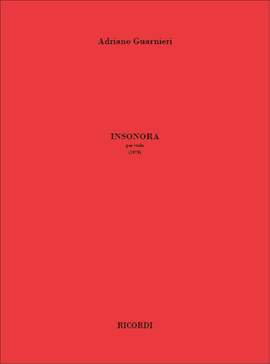 Adriano Guarnieri: Insonora...,